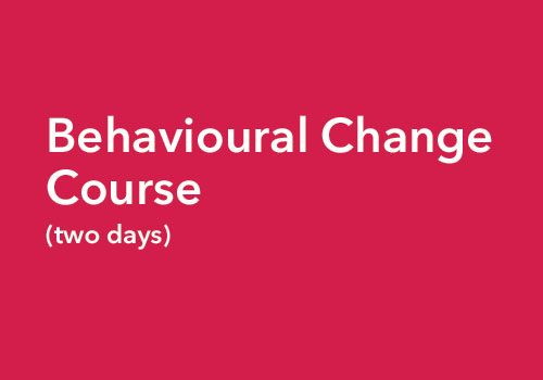 Behavioural Change Course